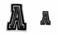 PATCH VINTAGE COLLEGE LETTER A