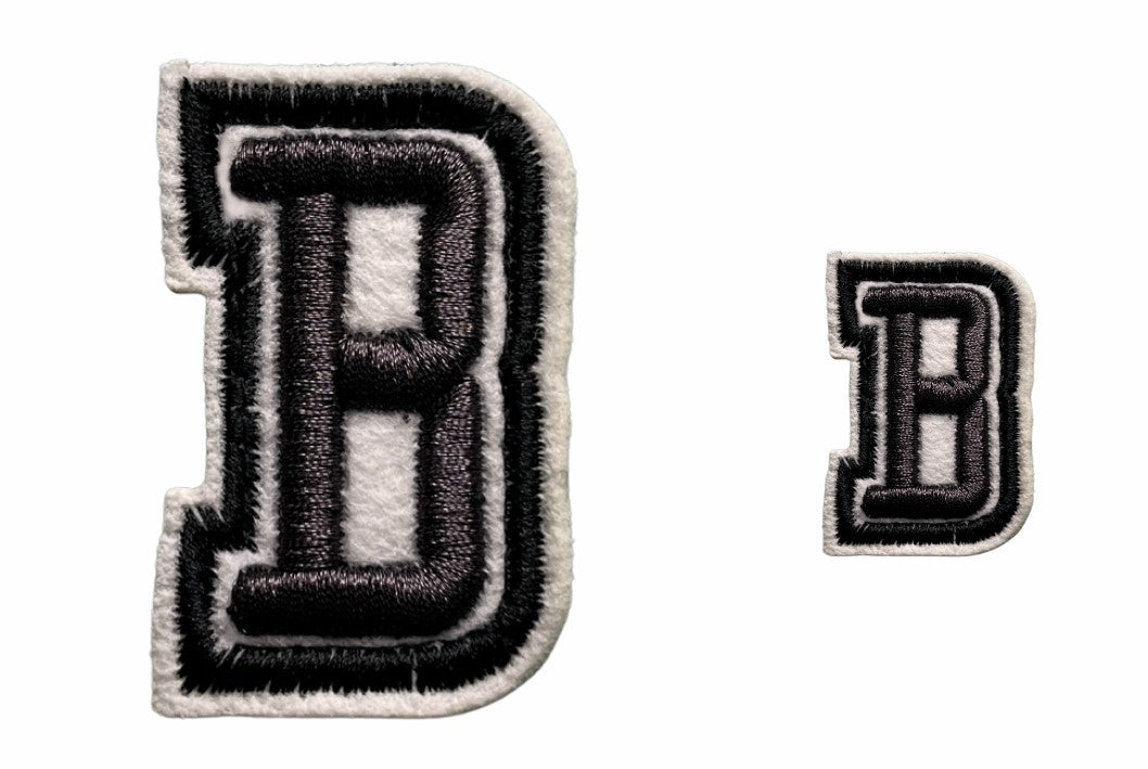 PATCH VINTAGE COLLEGE LETTER B