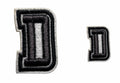 PATCH VINTAGE COLLEGE LETTER D