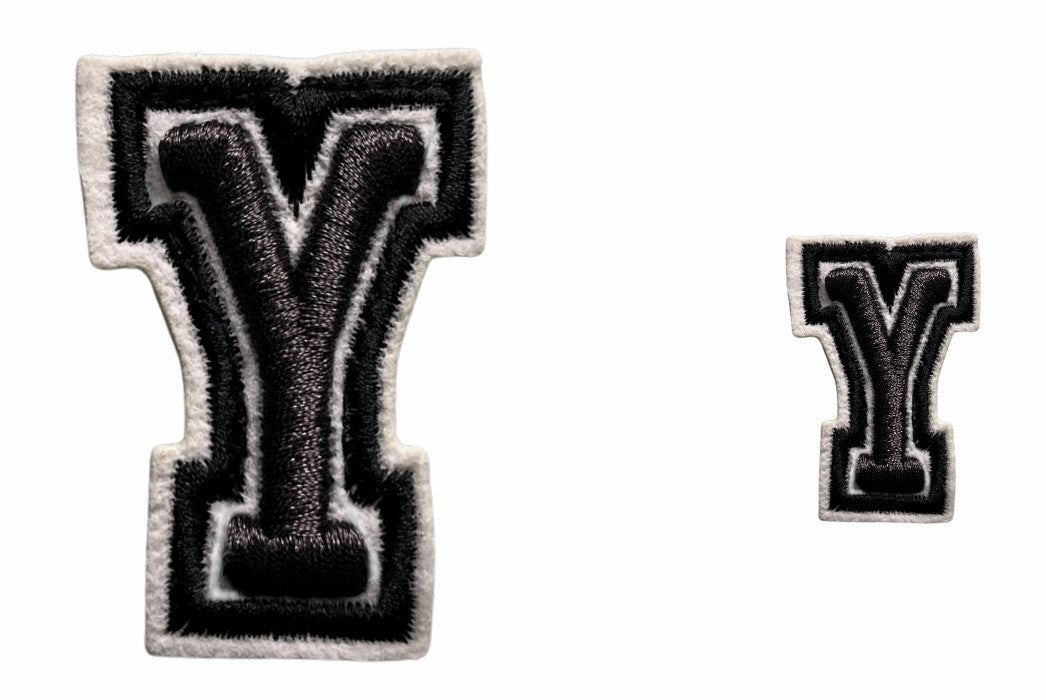 PATCH VINTAGE COLLEGE LETTER Y