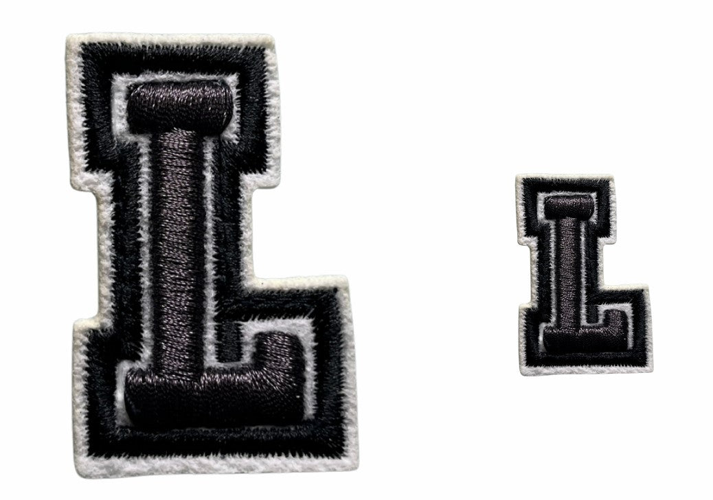 PATCH VINTAGE COLLEGE LETTER L