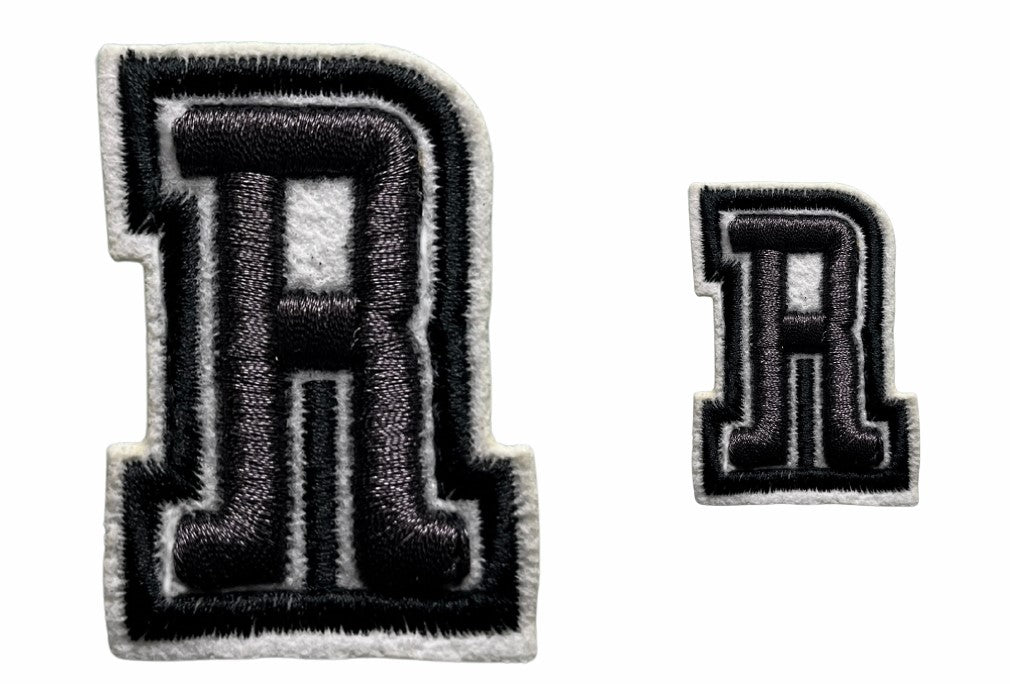 PATCH VINTAGE COLLEGE LETTER R