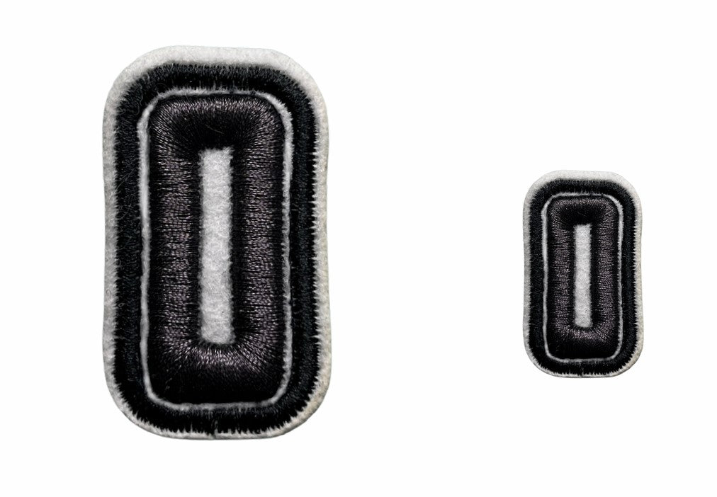 PATCH VINTAGE COLLEGE LETTER O