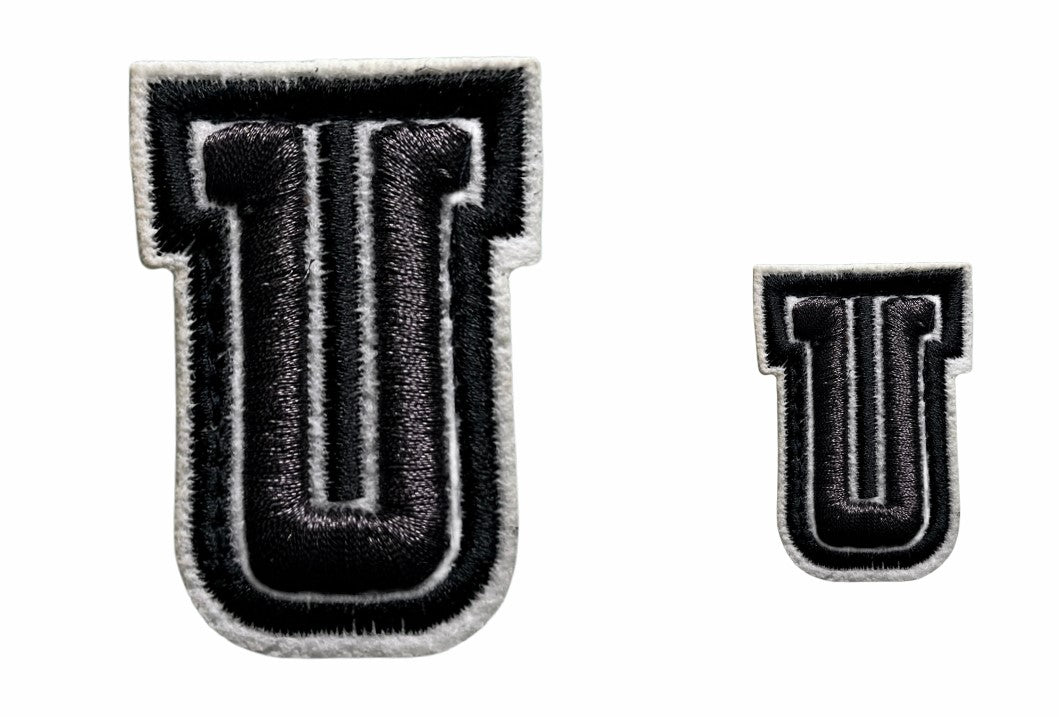 PATCH VINTAGE COLLEGE LETTER U